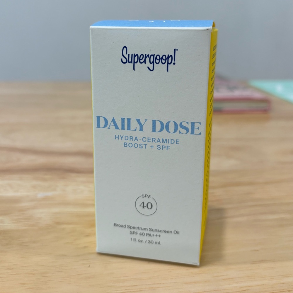 Supergoop Daily Dose Hydra-Ceramide Boost + SPF 40 - New in Box